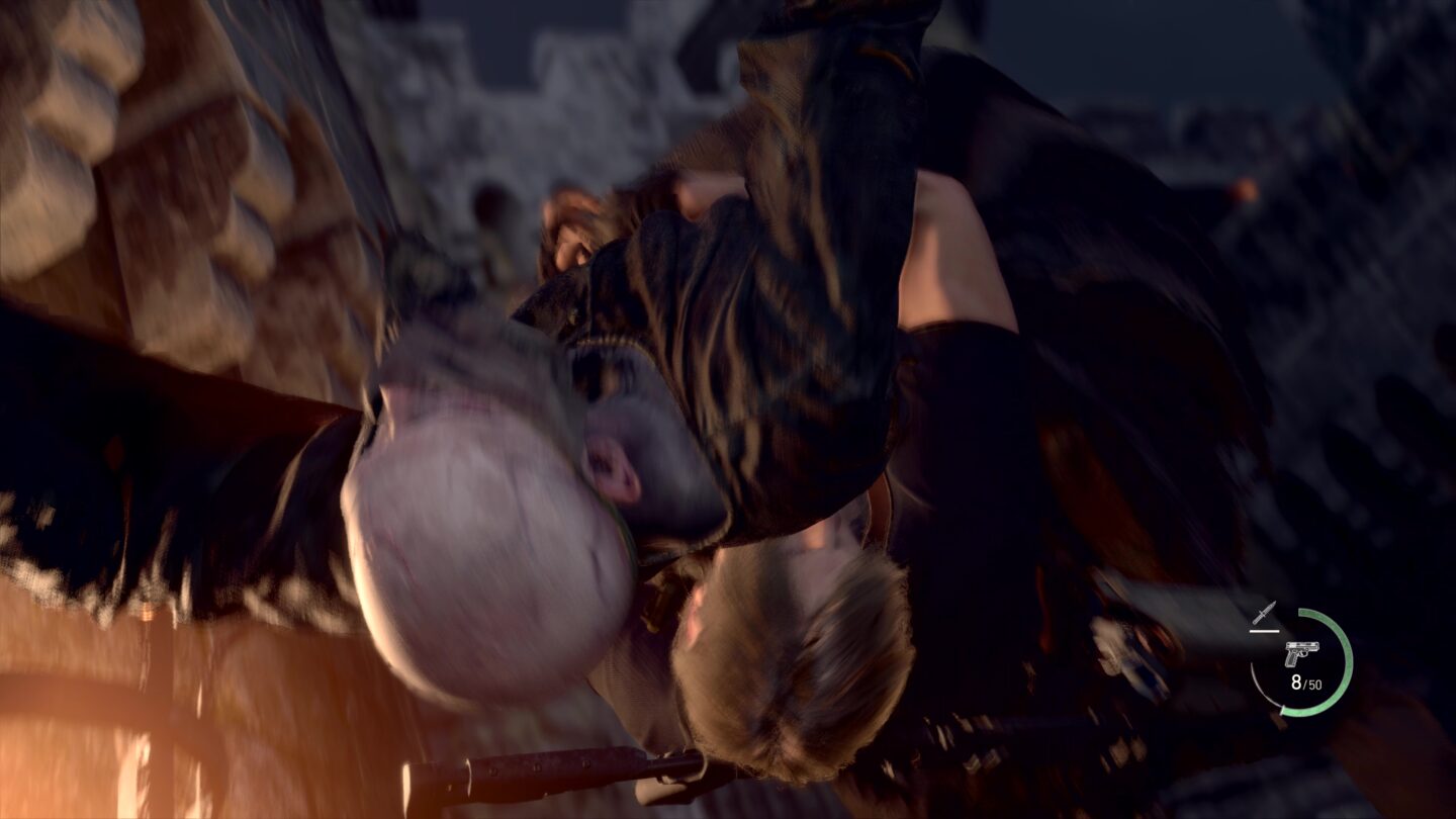 RE4R گرفتن لیان