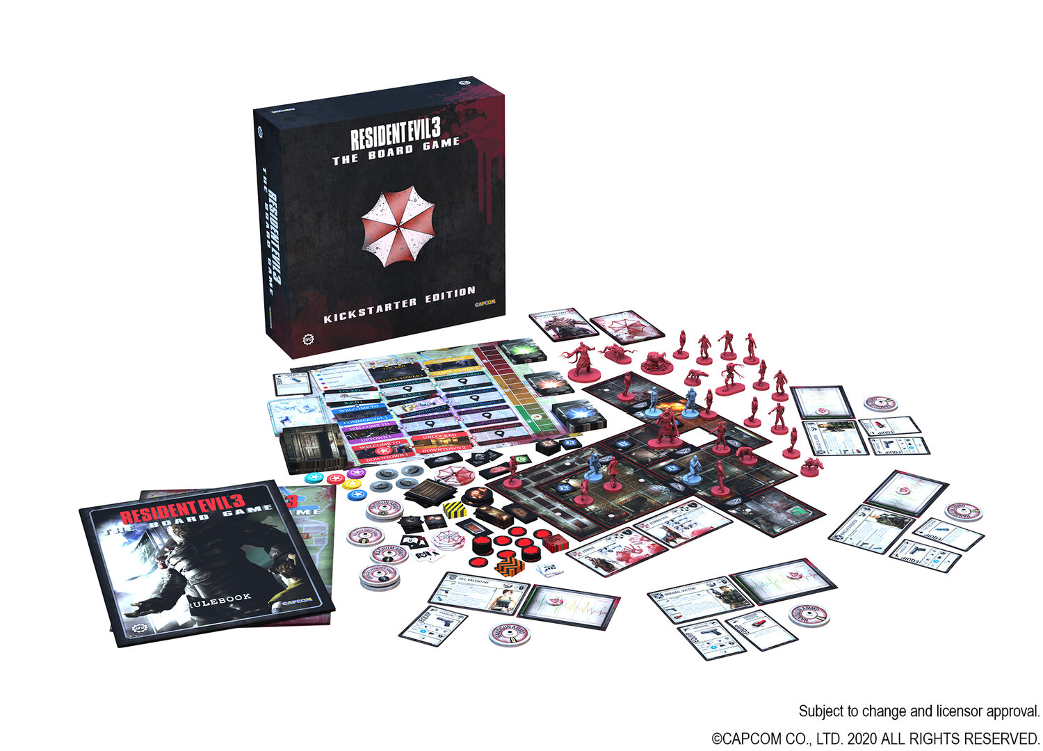 Resident Evil 3 The Board Game