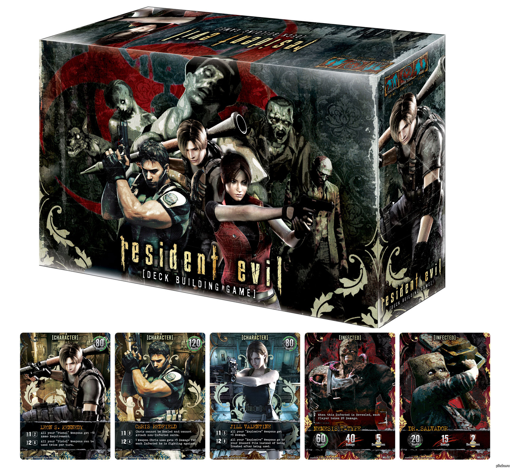 Resident Evil The Deck Building Game