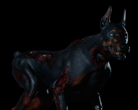 سگ زامبی RE2Remake