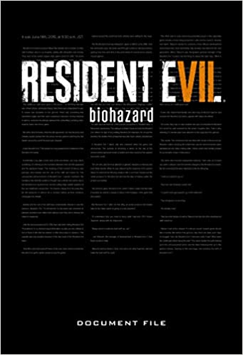 Resident Evil 7 Biohazard Document File